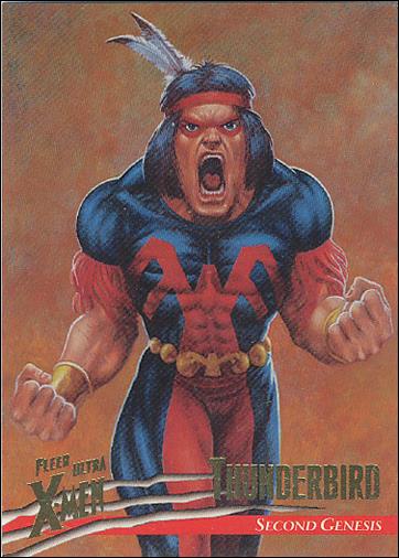 1996 Fleer Ultra X-Men: Wolverine (Base Set) card 26 Thunderbird