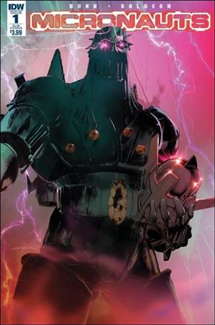 Micronauts (2016) issue 1-L Stuart Sayger Bell, Book & Comic Wraparound Cover
