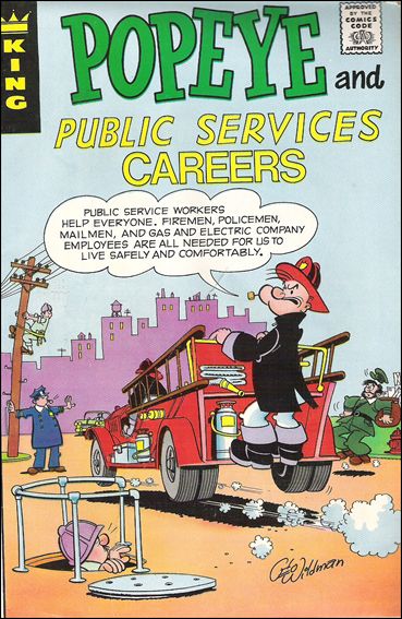 Popeye: King Educational Comics Giveaway issue 11