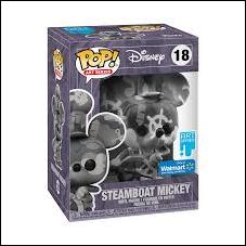 POP! Art Series figure 18 Steamboat Mickey