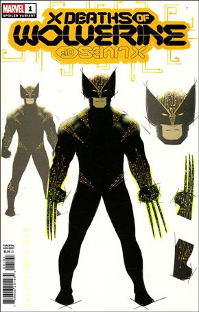 X Deaths of Wolverine issue 1-E Adam Kubert Omega Spoiler Cover