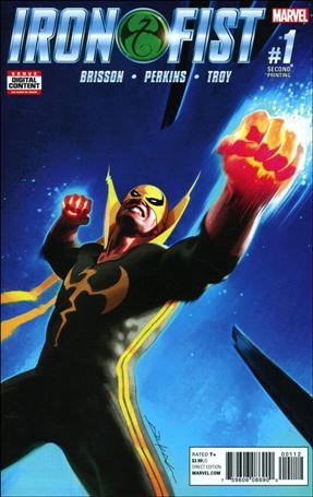 Iron Fist (2017) issue 1-R Jeff Dekal Cover (2nd Printing)