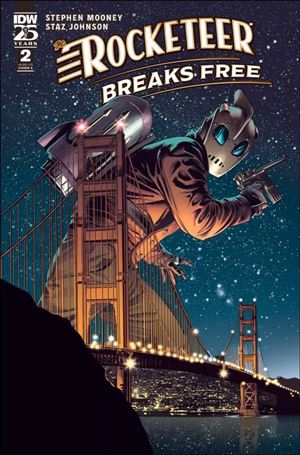 Rocketeer: Breaks Free issue 2 Doug Wheatley Cover