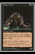 Magic the Gathering: 5th Edition (Base Set) card 188 Plague Rats