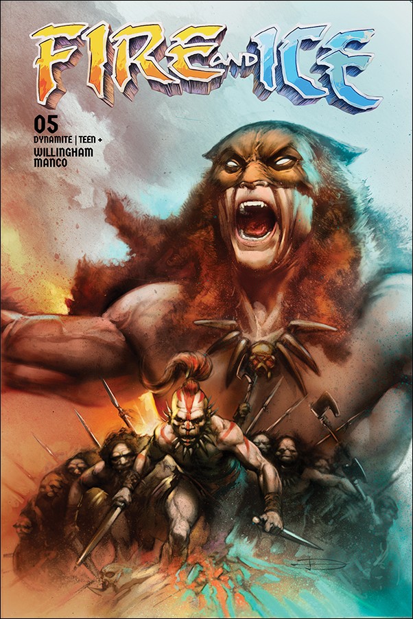 Fire and Ice issue 5-B Leonardo Manco Cover