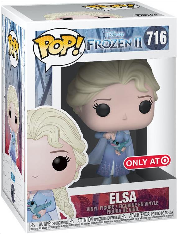 POP! Disney figure 716 Elsa (with Salamander) Target Exclusive