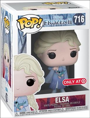 POP! Disney figure 716 Elsa (with Salamander) Target Exclusive