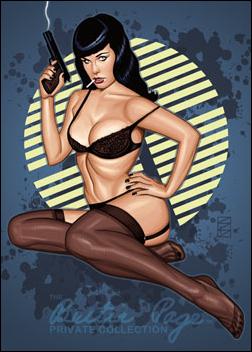 Bettie Page Private Collection (Promo) card BP19-UKB