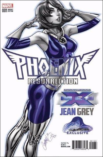 Phoenix Resurrection: The Return of Jean Grey issue 1-SB J. Scott Campbell "Ultimate X-Men" Cover 1/1800