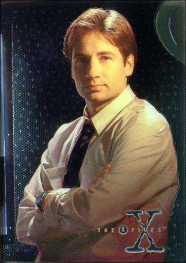 X-Files: Series One (Finest Chromium Subset) card X3 Fox Mulder