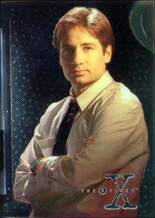 X-Files: Series One (Finest Chromium Subset) card X3 Fox Mulder