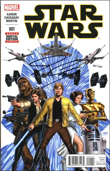Star Wars (2015) issue 1-QM DF Cassaday Cover (Signed by J. Cassaday) 1/1200