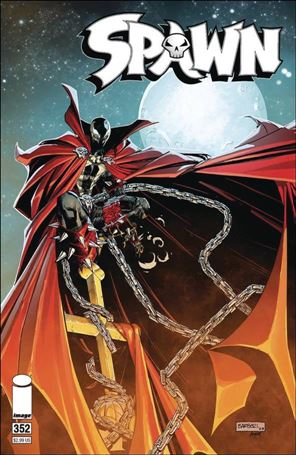 Spawn issue 352 Carlo Barberi Cover