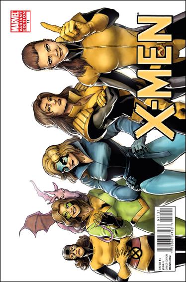 X-Men (2010) issue 11-B David Lopez 1:20 "X-Men Evolutions" Cover