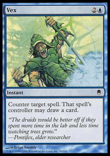 Magic the Gathering: Darksteel (Base Set) card 36 Vex