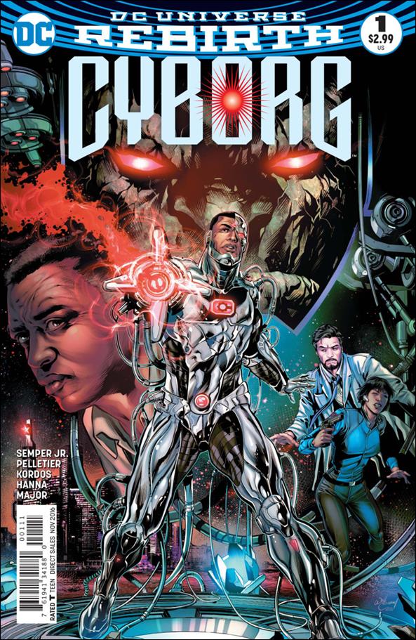 Cyborg (2016) issue 1 Will Conrad Cover