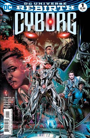 Cyborg (2016) issue 1 Will Conrad Cover