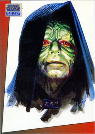Star Wars Galaxy: Series 1 (Promo) card K The Emperor Palpatine