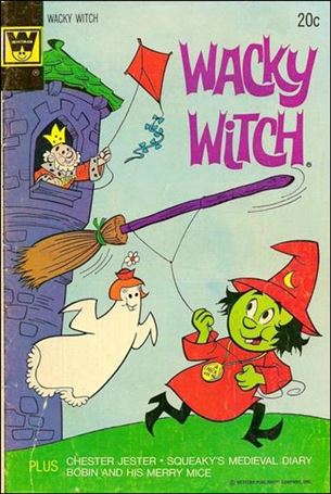 Wacky Witch issue 14-B Whitman Cover