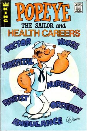 Popeye: King Educational Comics Giveaway Cover Image 1