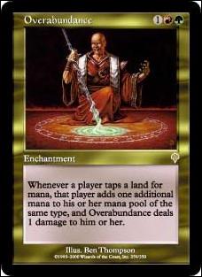 Magic the Gathering: Invasion (Base Set) card 259 Overabundance