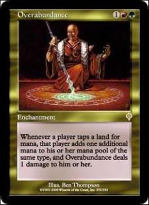 Magic the Gathering: Invasion (Base Set) card 259 Overabundance