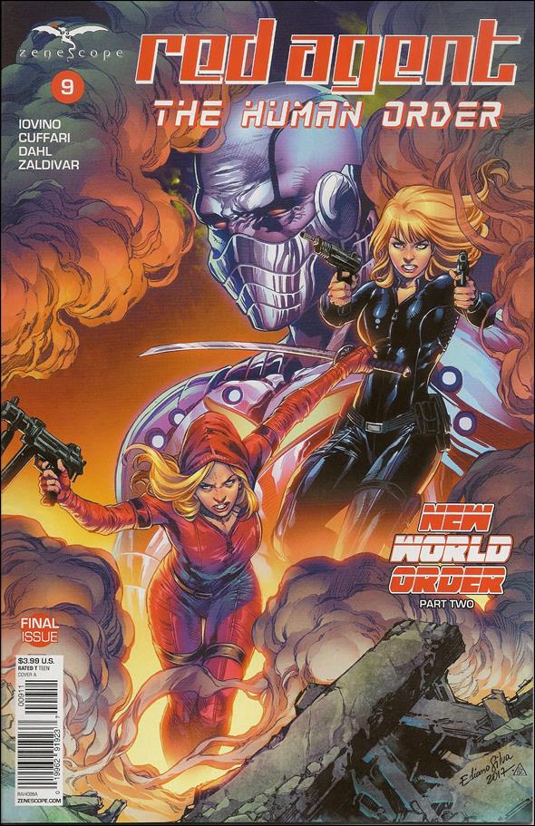 Red Agent: The Human Order issue 9 Ediano Silva Cover