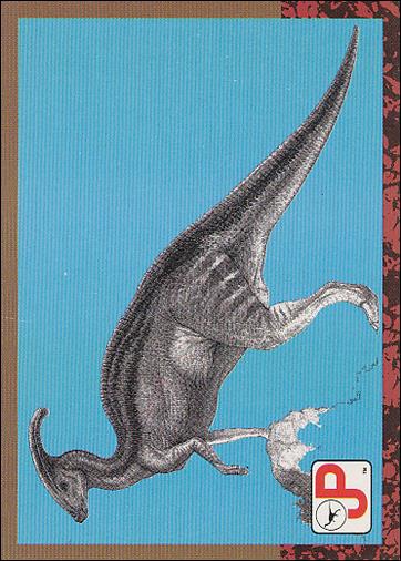 Jurassic Park (Base Set) card 83 Parasaurolophus