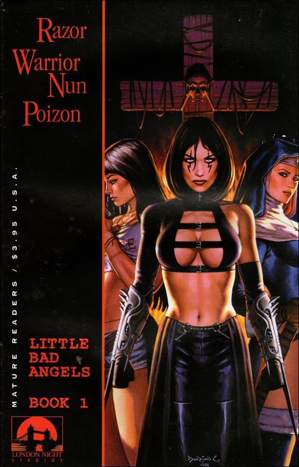 Razor/Warrior Nun/Poizon issue 1 Razor Cover