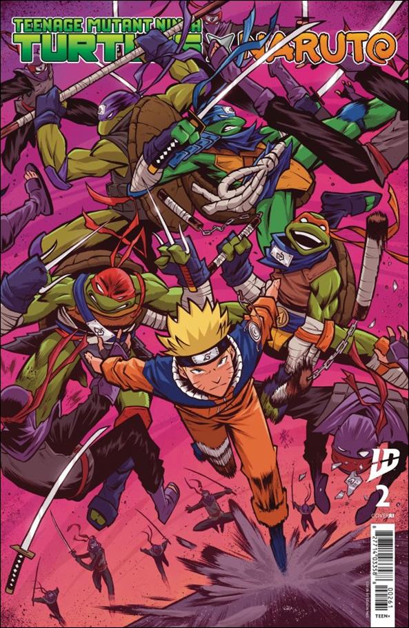 Teenage Mutant Ninja Turtles x Naruto issue 2-F Edison Neo 1:50 Cover