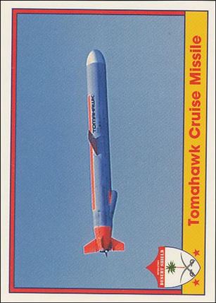 Operation Desert Shield (Base Set) card 103 Tomahawk Cruise Missile
