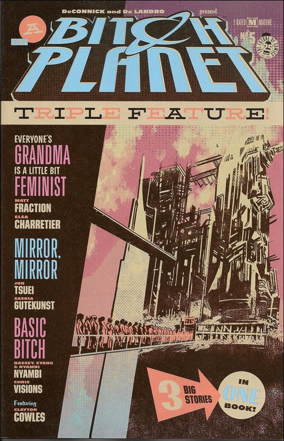 Bitch Planet: Triple Feature issue 5 Valentine De Landro Cover