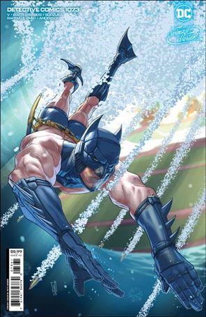 Detective Comics (1937) issue 1073-E Pete Woods Swimsuit Cardstock Cover