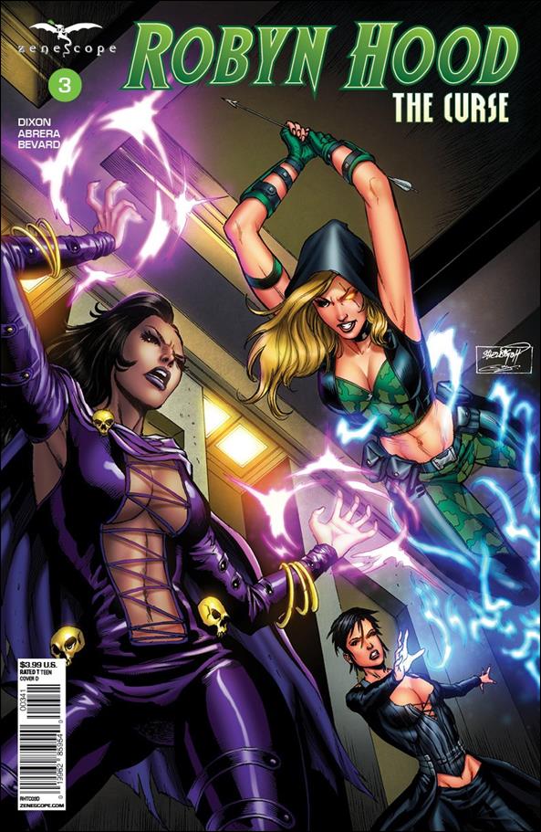 Robyn Hood: The Curse issue 3-D Sheldon Goh Cover
