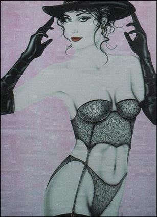 Jennifer Janesko Premier Pinups (Base Set) card 28 Dancer