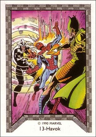Spider-Man Team-Up (Base Set)   card 13 Havok