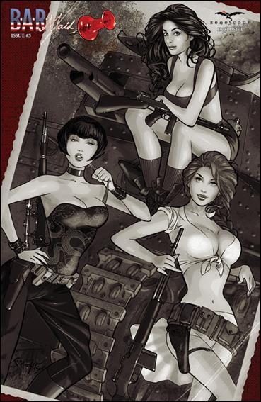 B.A.R. Maid issue 5-D Franchesco! Moore Editions Cover 1/500