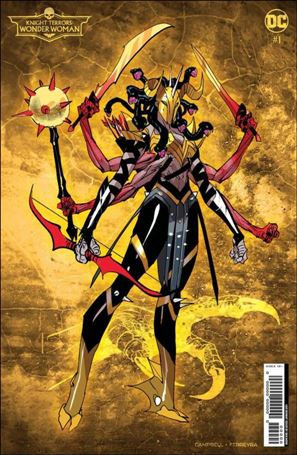 Knight Terrors: Wonder Woman issue 1-F Dan Mora 1:50 Cardstock Cover