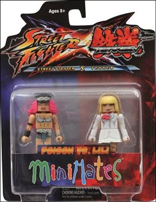 Street Fighter X Tekken Minimates figure 3 Poison vs Lili