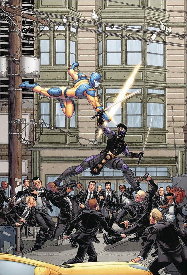 Ninjak vs the Valiant Universe issue 1-E Francis Portela 1:20 Connecting Cover