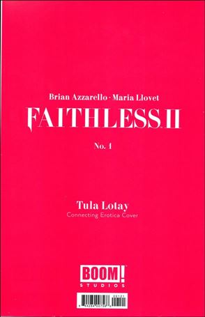 Faithless II  issue 1-B Tula Lotay Bagged Erotica Cover