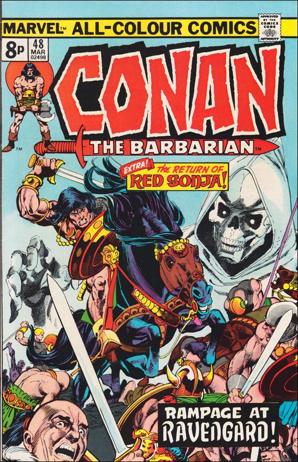 Conan the Barbarian (1970) issue 48-B UK Price Cover