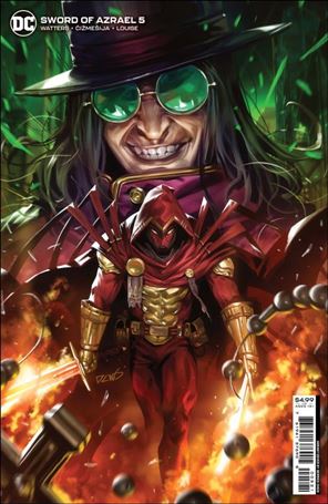 Sword of Azrael issue 5-B Derrick Chew Cardstock Cover