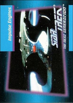Star Trek: The Next Generation - Inaugural Edition (Base Set) card 50 Impulse Engines