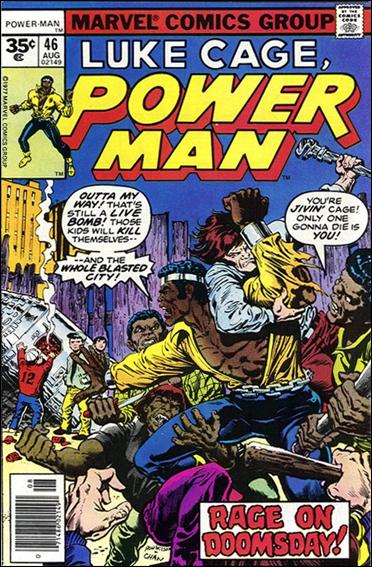 Power Man issue 46-B 35 Cent Price Cover