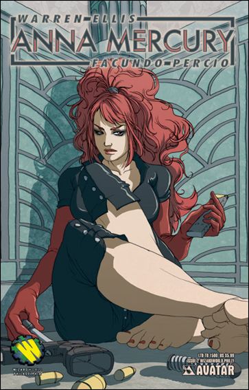 Anna Mercury issue 2-F Wizard World Philadelphia Cover