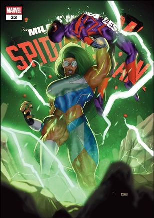 Miles Morales: Spider-Man (2022) issue 33-C Taurin Clarke Cover