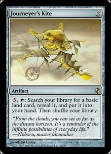 Magic the Gathering: Duel Decks: Venser vs. Koth (Base Set) card 65 Journeyer's Kite
