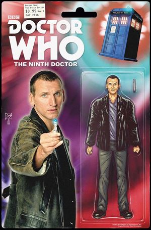 Doctor Who: The Ninth Doctor (2016) issue 1-I Blair Shedd Diamond UK Action Figure Cover
