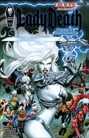 Lady Death: Cybernetic Desecration issue 1-F Diego Bernard Premiere Edition